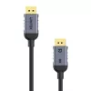 UNITEK C1628GY01-1M DisplayPort-Kabel Schwarz, Grau