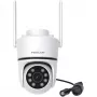Foscam PD5 5-MP-WLAN-Überwachungskamera, weiß