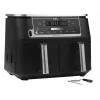 Ninja AF451EU Heißluftfritteuse Single 9,5 L 2470 W Schwarz