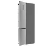 Gorenje NRB620E61X4WFE Kühl-Gefrier-Kombination, freistehend, NoFrost, 413 l (283 l Kühlteil + 130 l Gefrierteil unten), elektronische Anzeige, LED-Beleuchtung, Energieklasse E, Edelstahl