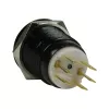 Lamptron LAMP-SW1912L-H Vandalismustaster 19 mm, Blackline, rot