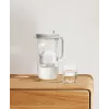 Brita Glass+1 Maxtra Pro Pure Performance Glas-Filterkanne, 2,5 l Gesamtvolumen / 1,5 l gefiltert, spülmaschinenfest, grau