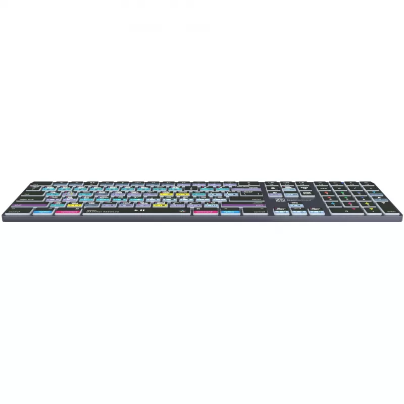 Logickeyboard LKB-RESB-TM-UK Office Bluetooth QWERTY Tastatur Grau Titanium