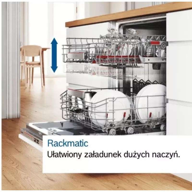 Einbau-Geschirrspüler Bosch SMV25AX07F, 12 Maßgedecke, 46 dB, 60 cm vollintegriert