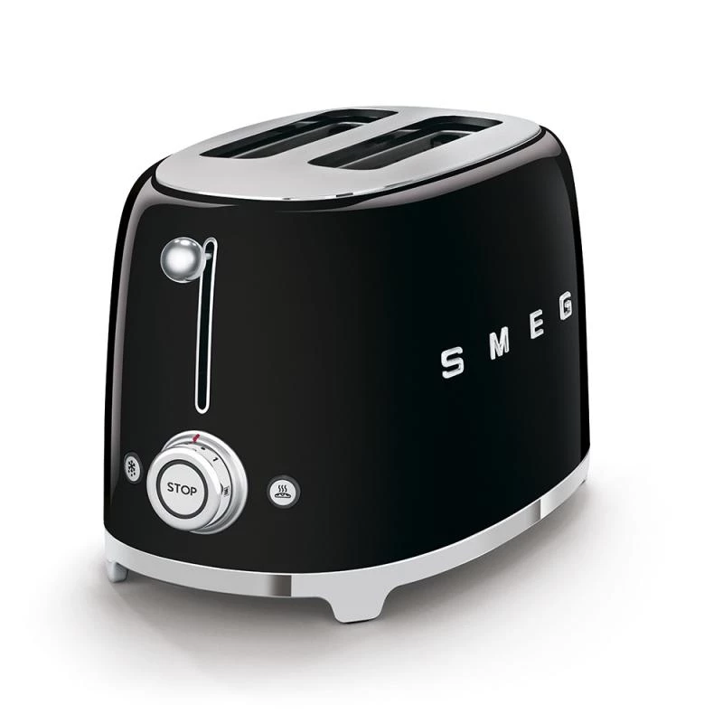 Smeg 50's Style Toaster TSF01BLEU Schwarz