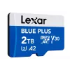 MicroSDXC-Speicherkarte Lexar BLUE PLUS 2 TB UHS‑I, 170 MB/s, U3 V30, wasserdicht