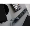 Tracer Power Line+ TRALIS47026 Steckdosenleiste, 4 Steckdosen, USB-A + USB-C PD 18 W, 1,5 m, Graphit