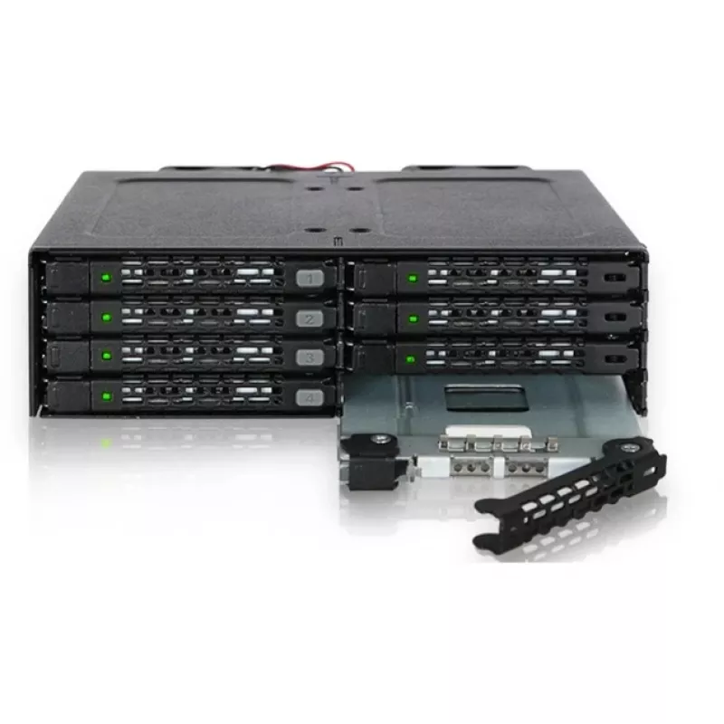 ICY DOCK - ToughArmor - MB998IP-B - 8 Bay 2,5 SAS/SATA SSD&HDD (7mm) Backplane-Modul