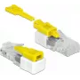 Delock 85334 RJ45 Port Blocker Set, 5 Stk., Weiß/Gelb