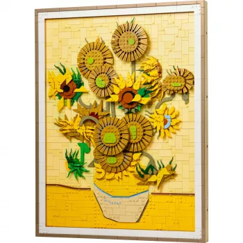LEGO Art 31215 Vincent van Gogh Sonnenblumen Bausatz, 2615 Teile, ab 18 Jahren