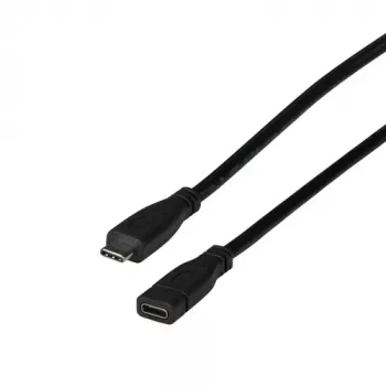 EFB-Elektronik USB 3.2 Gen2 10Gbit 3A Verlängerungskabel, Typ-C-Stecker - Typ-C-Buchse, 1 m