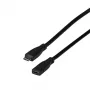 EFB-Elektronik USB 3.2 Gen2 10Gbit 3A Verlängerungskabel, Typ-C-Stecker - Typ-C-Buchse, 1 m