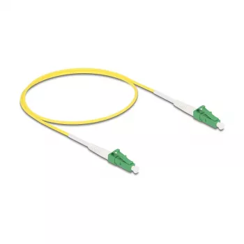 DeLOCK InfiniBand/Glasfaserkabel 0,5 m LC LC/APC Gelb 83219