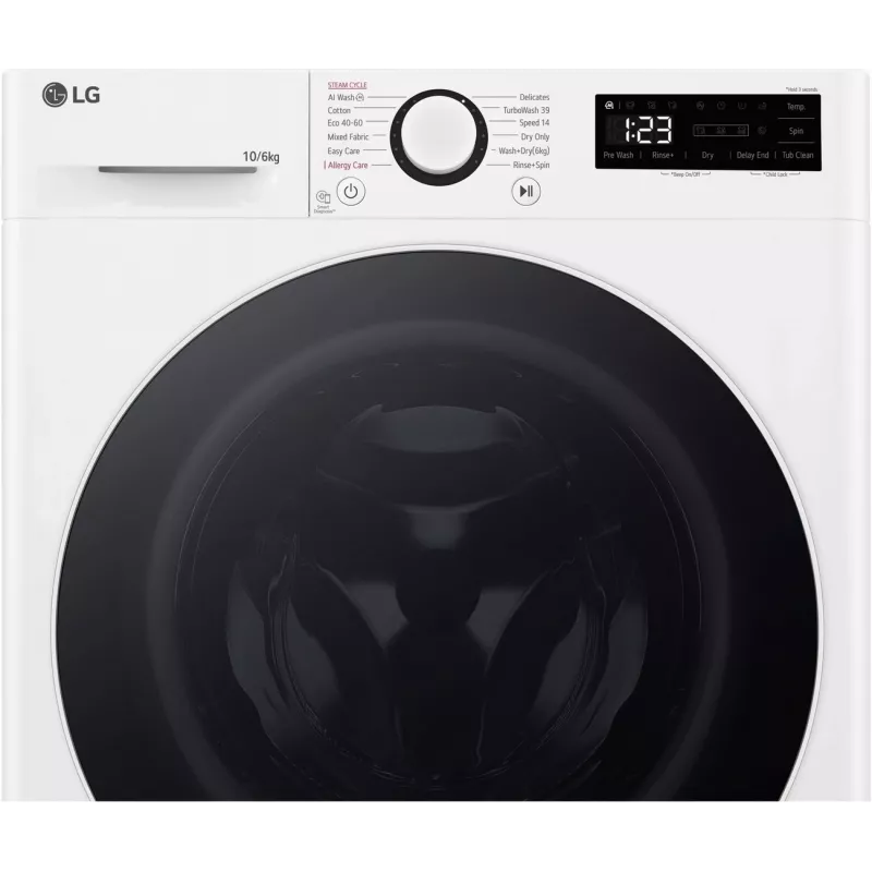 LG F4DR510S0W Waschtrockner 10 kg 1400 U/min Weiß