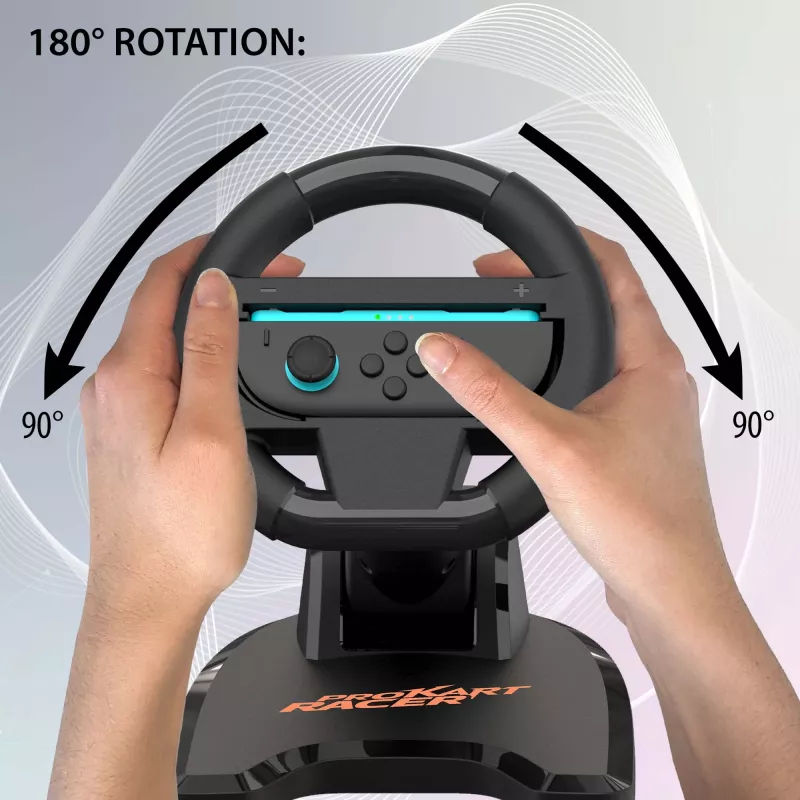Racing Wheel SUBSONIC SA5727-2 Pro Kart Racer Duo für Nintendo Switch mit Dual-Controller-Unterstützung