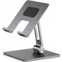 ALOGIC - Stand - für Tablet - Aluminium, Silikon, ABS-Kunststoff - Space Gray (DTS-SGR)