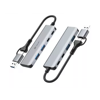 TRACER ADAPTER A-5 USB Type-C auf USB-A 2x USB-A + 2x USB-C