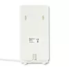 Qoltec 57013 Rundstrahl-4G-LTE-Innenantenne, 2x SMA, 0,6-2,7 GHz, 30 dBi, vertikale Polarisation, 50 Ω, weißes ABS