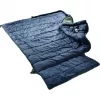 Schlafsack DEUTER Orbit SQ -5, rechteckig, 200 cm Körpergröße, Reißverschluss rechts, Komfort 0–10°C, grün
