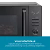 Kombi-Mikrowelle SEVERIN MW 7798, Tischgerät, 29 L, 900 W, Schwarz, 315 mm Drehteller