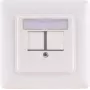 Netzwerk-Auslass-Keystone-Trägerrahmen, S CONN maximum connectivity, 2-Port (08-10101)