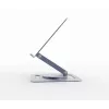 Notebook-Riser-Ständer GEMBIRD NBS-DR1-01 – drehbare Basis, höhenverstellbar, Space Grey