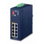 PLANET IPOE-470-12V industrieller 4-Port-Gigabit-802.3bt-PoE++-Injektor-Hub