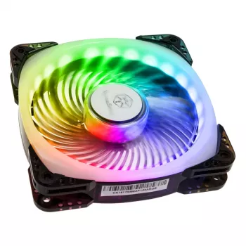 SilverStone SST-AP124-ARGB 120mm ARGB Gehäuselüfter - Schwarz