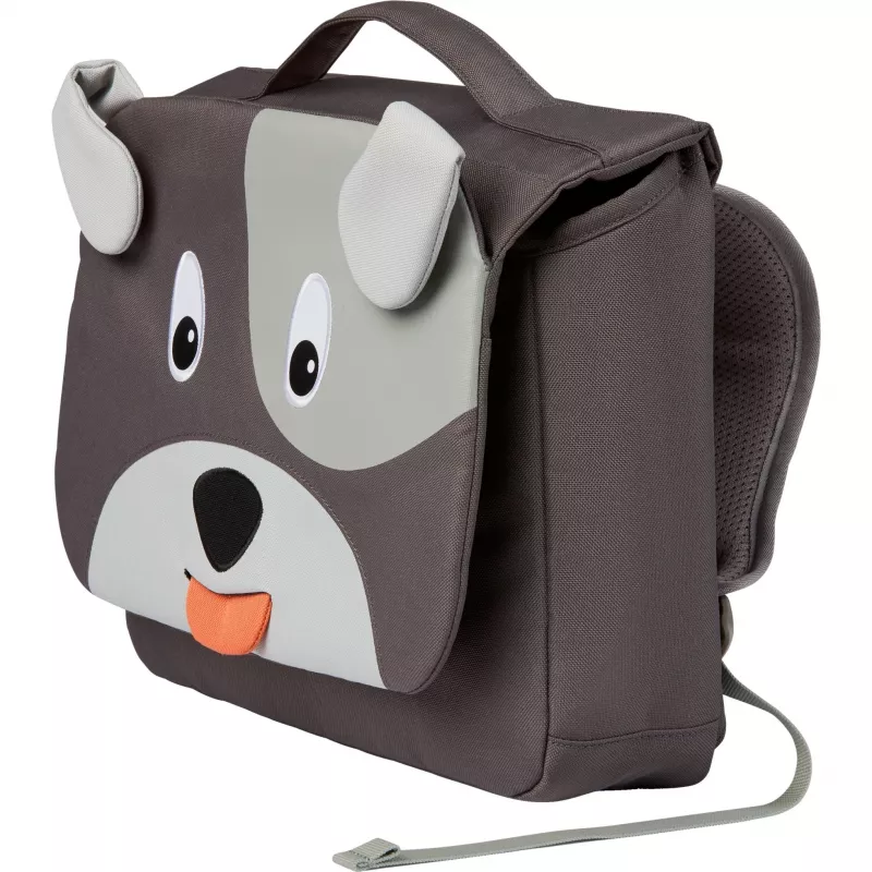 Schultasche Hund (Grau)
