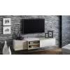 Cama TV-Schrank SIGMA1 180 Sonoma-Eiche/weiß glänzend
