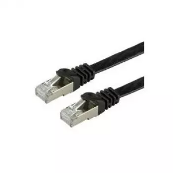 VALUE FTP-Patchkabel Cat.6, Flach, schwarz 5m (21.99.0975)