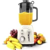 Cecotec Power Black Titanium RetroBeige Standmixer, 1200 W, 1,5 l