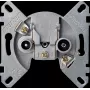 Merten 466098 CATV/SAT-Antennen-Durchgangsdose, 2-fach