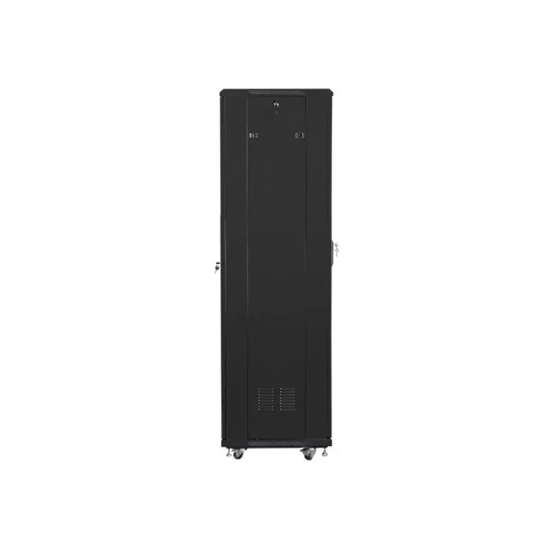 Lanberg FF01-6642-12B Rack-Schrank 42U freistehendes Rack Schwarz