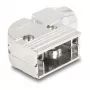 DeLOCK 67023 D-Sub Gehäuse für 9 Pin Stecker / Buchse, 90° gewinkelt, Zinklegierung