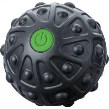 Massageball Beurer MG 10 — Vibrations-Massageball, Ø 75 mm, universelle Anwendung, schwarz/grün