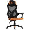 Gaming-Stuhl CANYON Wave MCH02 — Mesh-Rückenlehne, ergonomisches Design, schwarz/orange