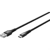 Goobay 74526 USB-Kabel Schwarz