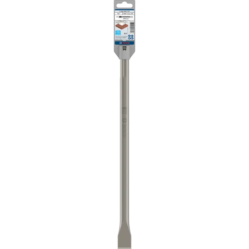Bohrhammer-Meißelaufsatz Bosch SDS max Flachmeißel 400 mm 10 Stück