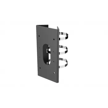 Hikvision DS-1475ZJ-SUS vertikale Mastmontage, schwarz, Edelstahl