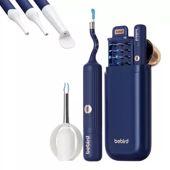 Bebird EarSight Plus I35R Ohrenreinigungs-Kamera Otoskop, Blau