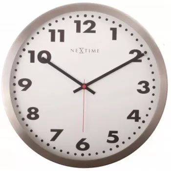 NeXtime Wanduhr 2519 Arabic, Ø25 cm, Weiß