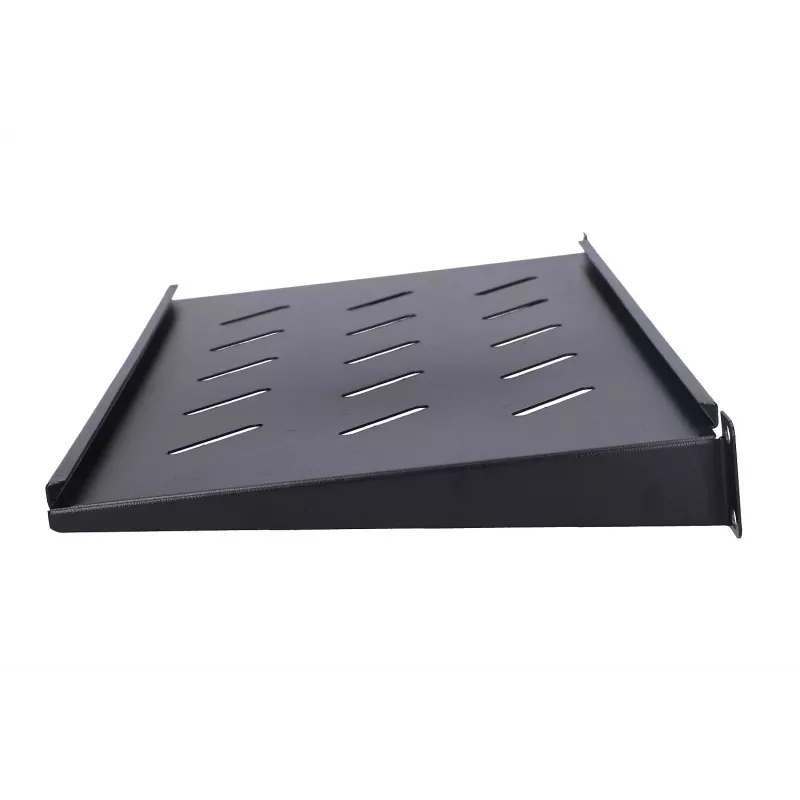 Extralink EX.14480 Fachboden für 19-Zoll-Schränke, Stahl, schwarz, 1U, 350 mm