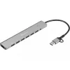 USB-Hub SANDBERG 136-66 — 7x USB 3.0 Anschlüsse, extern mit Strom versorgt