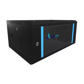 Wandmontierter Rack Extralink 4U 600x450 Schwarz