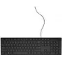 Dell KB216 kabelgebundene Multimedia-Tastatur, USB, schwarz (PPJHH)
