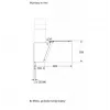 Wandhaube Bosch DWK65DK20, 590×325×690 mm, 550 m³/h, 3 Geschwindigkeiten, 62 dB, weiß, Aluminium-Fettfilter