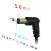 Akyga AK-ND-05 Notebook-Netzteil 19,5 V / 3,34 A, 65 W, 7,4 x 5,0 mm Stecker mit Pin, für Dell