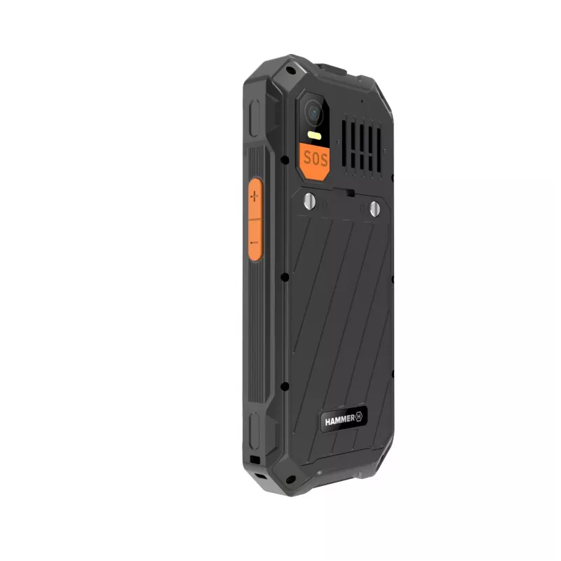 Hammer 6 LTE Mobiltelefon, 2,4" IPS, Dual-SIM, 2500 mAh, schwarz (TEL000927)