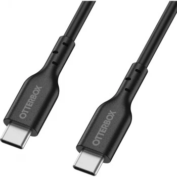 Otter Products OtterBox - USB-Kabel - 24-polig USB-C (M) auf 24-polig USB-C (M) - USB 2,0 - 3 A - 1,0 m - Schwarz (78-81356)